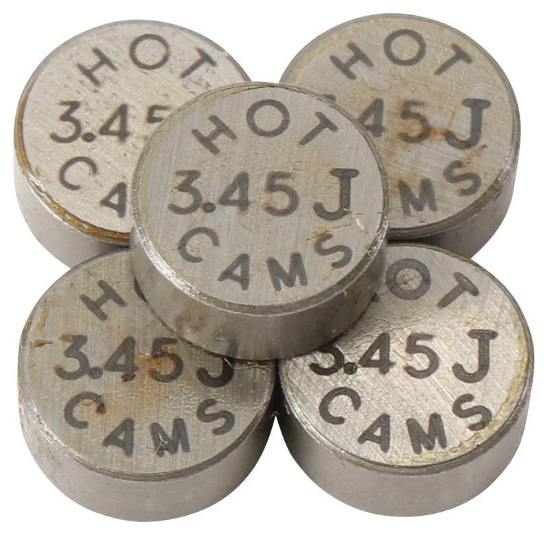 Hot Cams 2008-2013 Yamaha WR 250 R Dual Sport 250cc 3.345mm Shim Kit - 5 Pack - 5PK748345