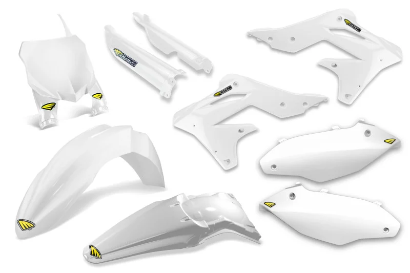Cycra 13-16 Kawasaki KX250F Powerflow Body Kit - White - 1CYC-9307-42
