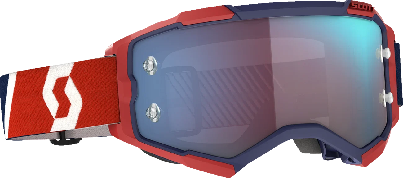 SCOTT Fury Goggle - Red/Blue - Black Works 272828-1228349