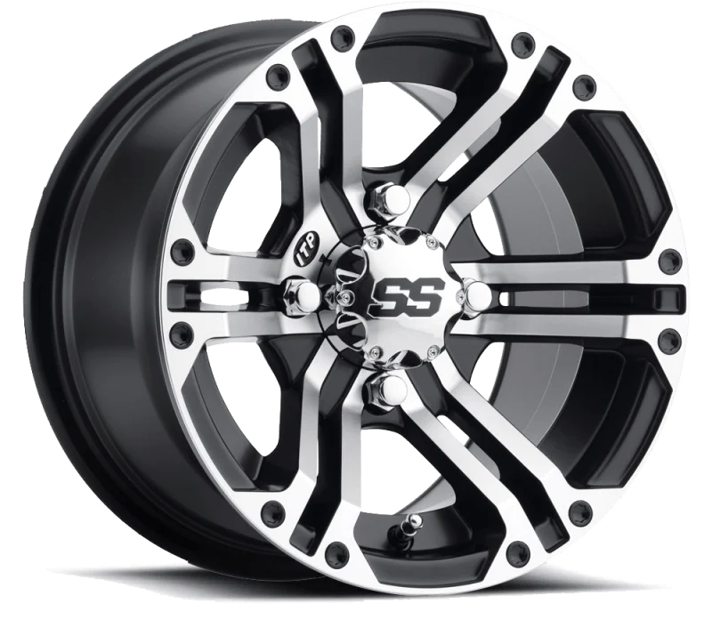 ITP SS 212 14x6 / 4x137 BP / 4+2 Offset Machined Wheel - 1422232404B