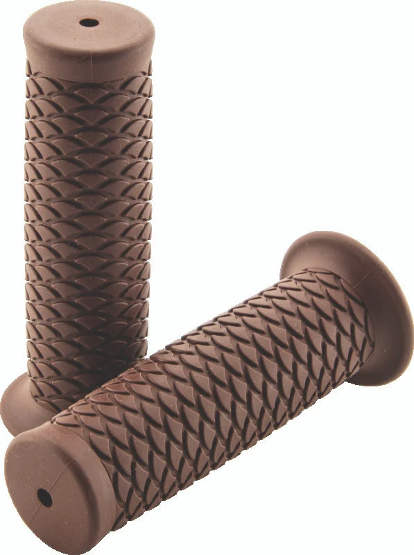 Bikers Choice 1 Inch Brown Scales Grip - 485806