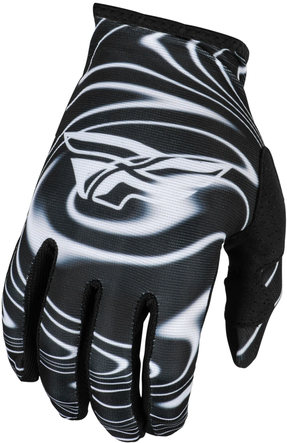 Youth Lite Warped Gloves Black/White Yl