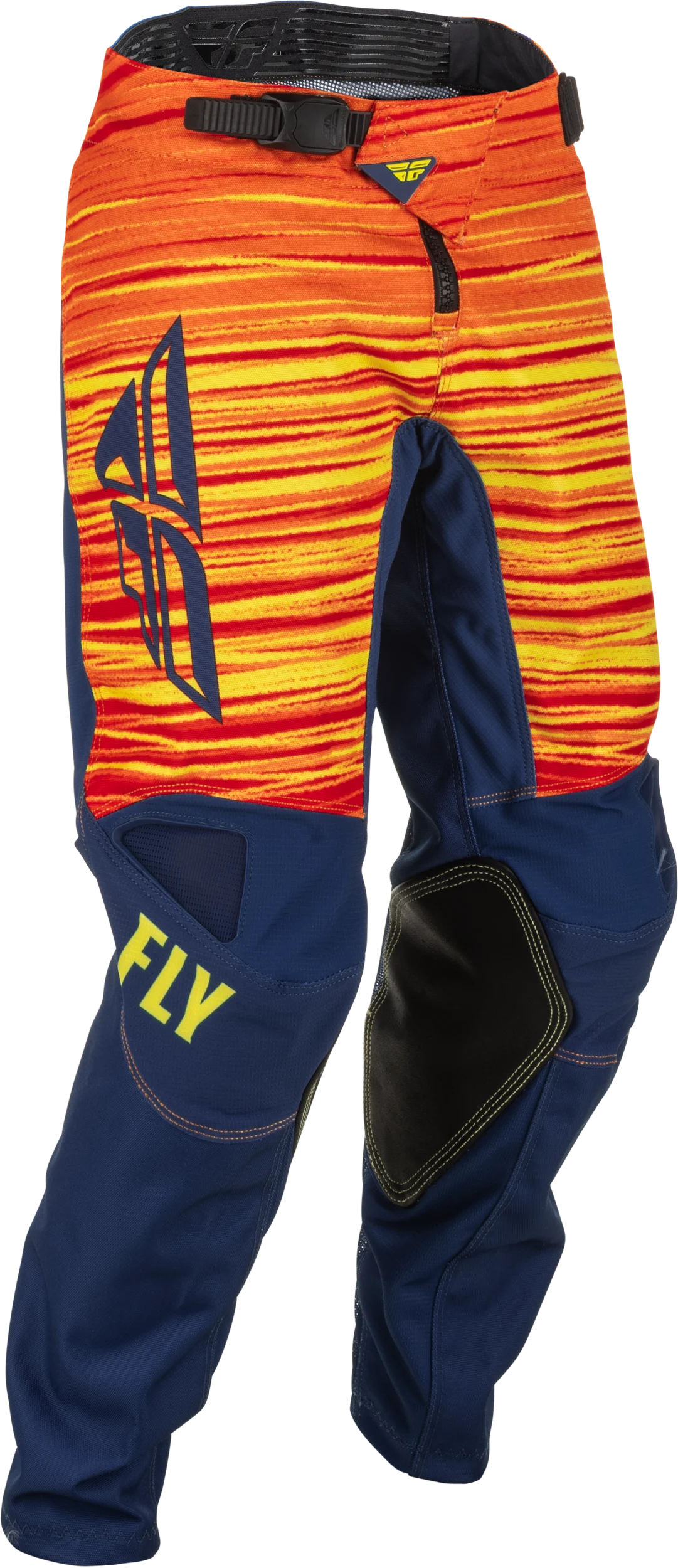 Youth Kinetic Wave Pants Navy/Yellow/Red Sz 18