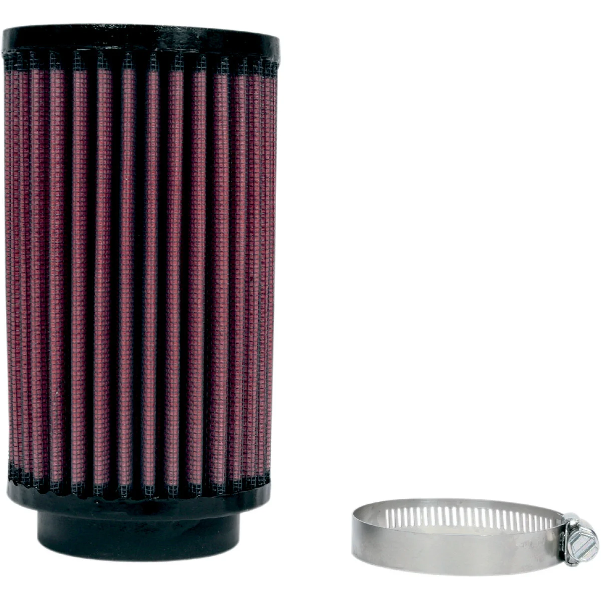 K&N Universal Round Clamp-On Air Filter 2 1/4" I.D. 57MM Flange (RU-0620)