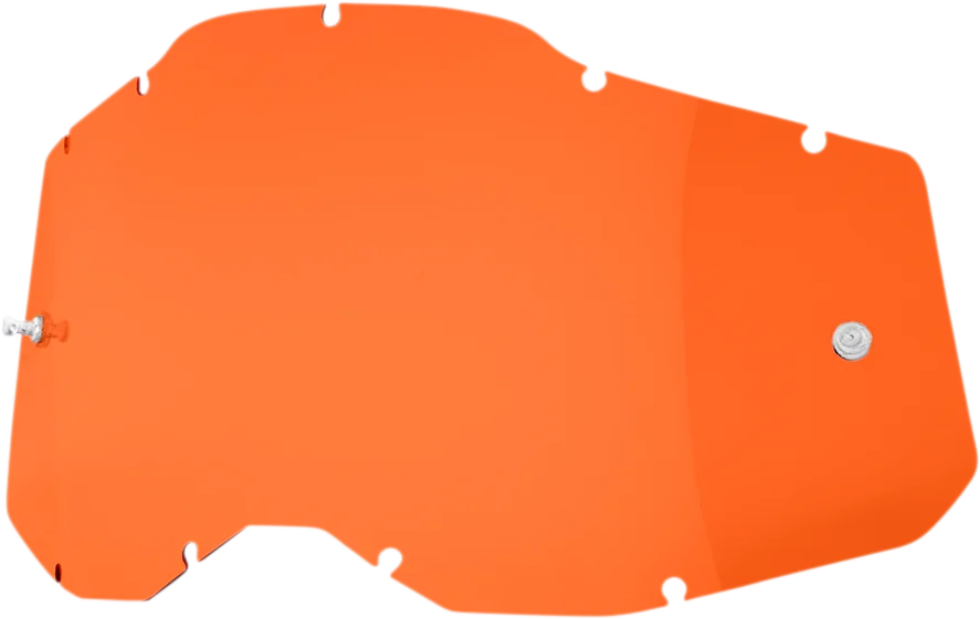 100% Accuri 2/Racecraft 2/Strata 2 Lens - Orange 59077-00007