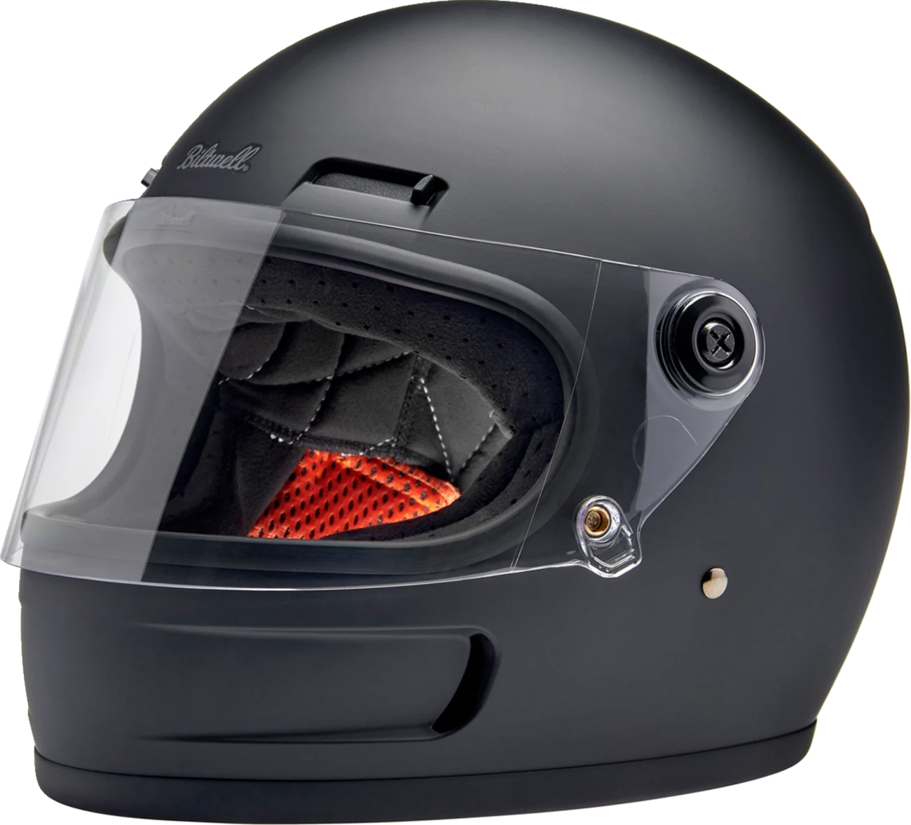 BILTWELL Gringo SV Helmet - Flat Black - Large 1006-201-504