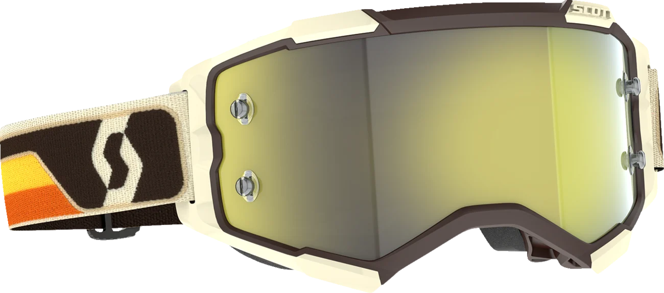 SCOTT Fury Goggle - Brown/Beige - Yellow Chrome 272828-7699289