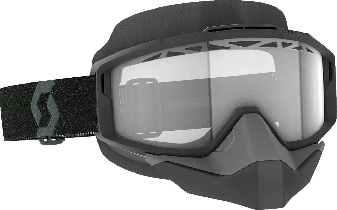 SCOTT Split Snow Goggles - OTG - Black - Clear 285543-0001043