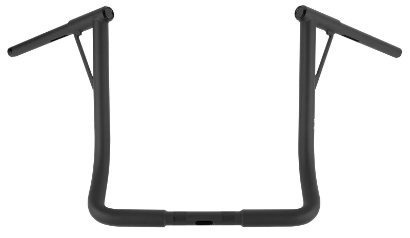 Burly Brand Louie B Bar 16in - Textured Black - B12-7005TB