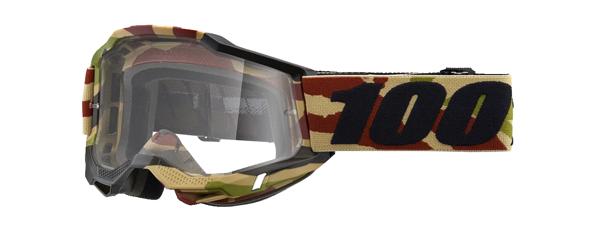 100% Accuri 2 Goggles - Mission - Clear 50013-00021