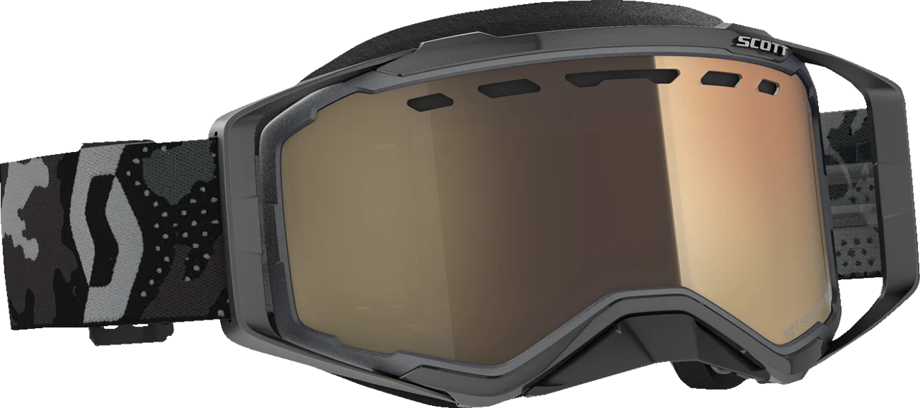 SCOTT Prospect Snow Cross Goggle - Dark Gray/Black - Light Sensitive Bronze Chrome 278603-2006245