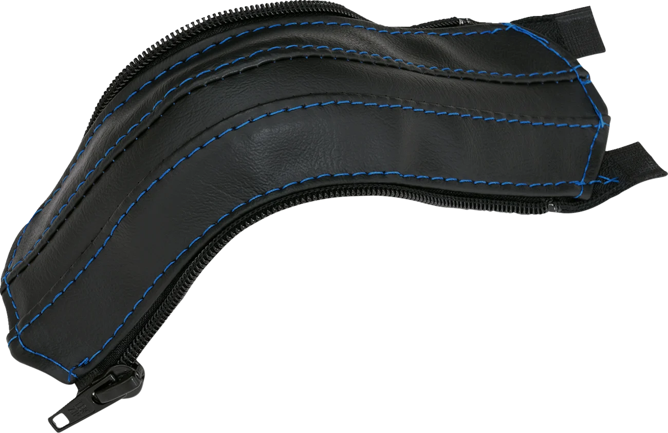 SHOW CHROME Grab Handle Cover - Blue Stitch H44-2BLUE
