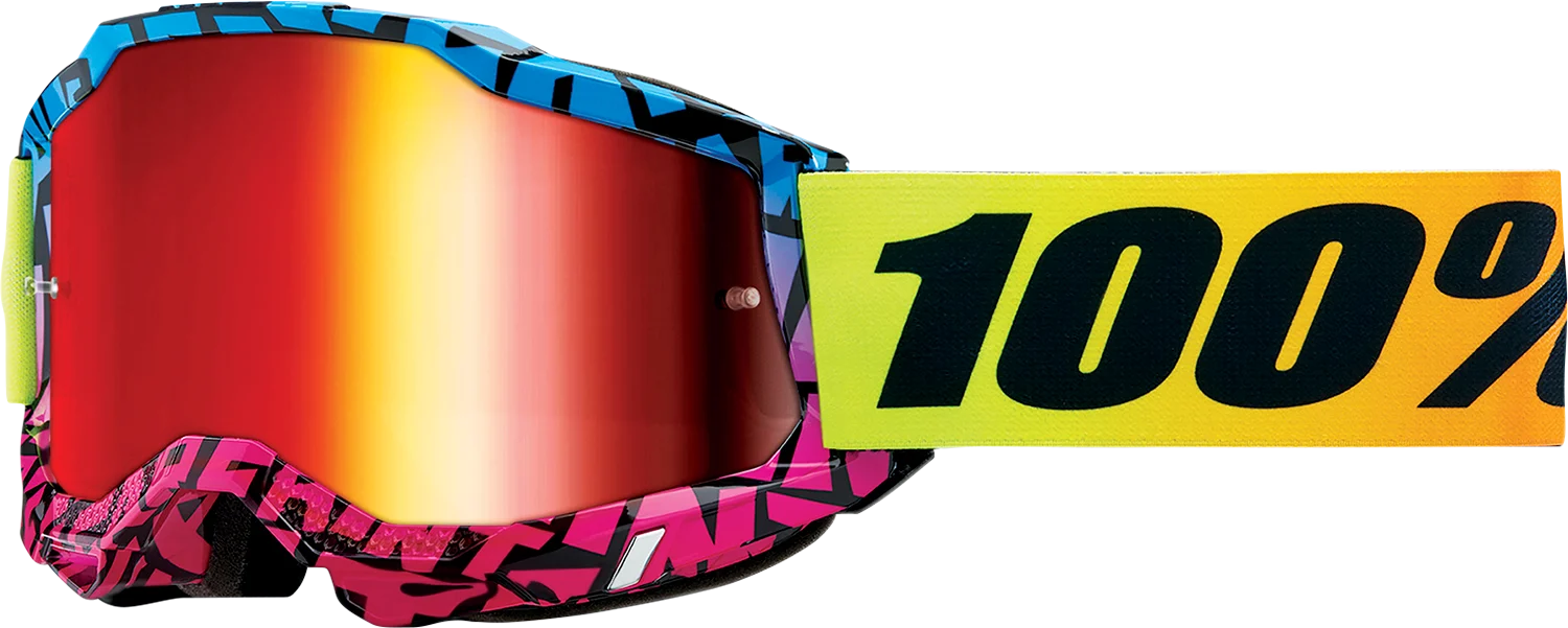 100% Accuri 2 UTV Goggles - KB43 Special - Red Mirror KB-50019-00002