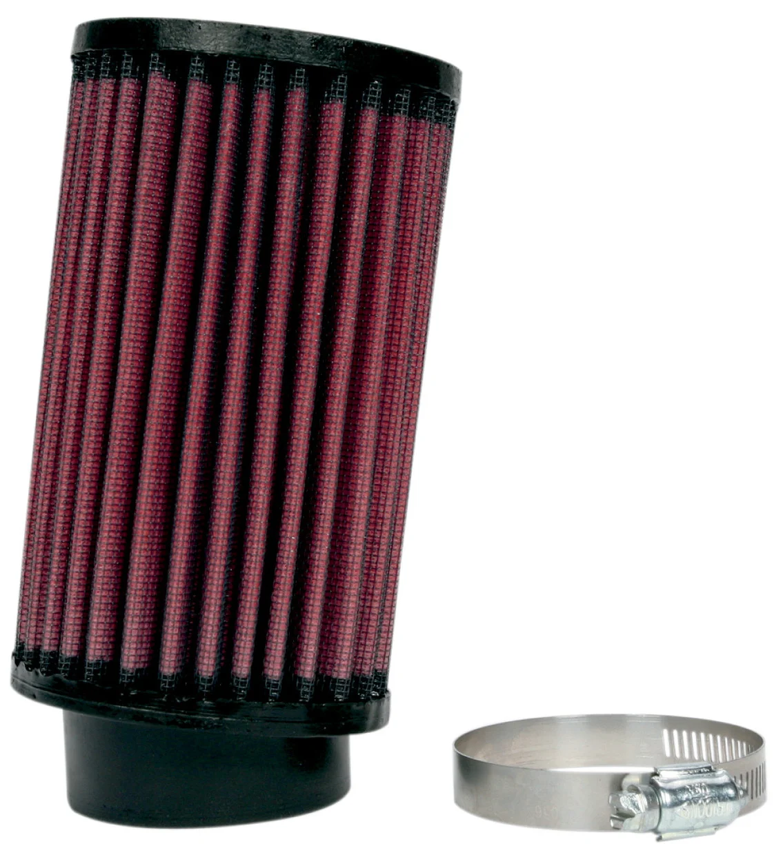 K&N Universal Round Clamp-On Air Filter 2 1/4" I.D. 57MM Flange (RU-1090)