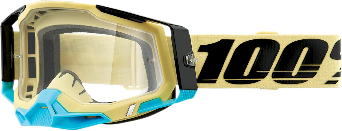 100% Racecraft 2 Goggles - Airblast - Clear 50121-101-11