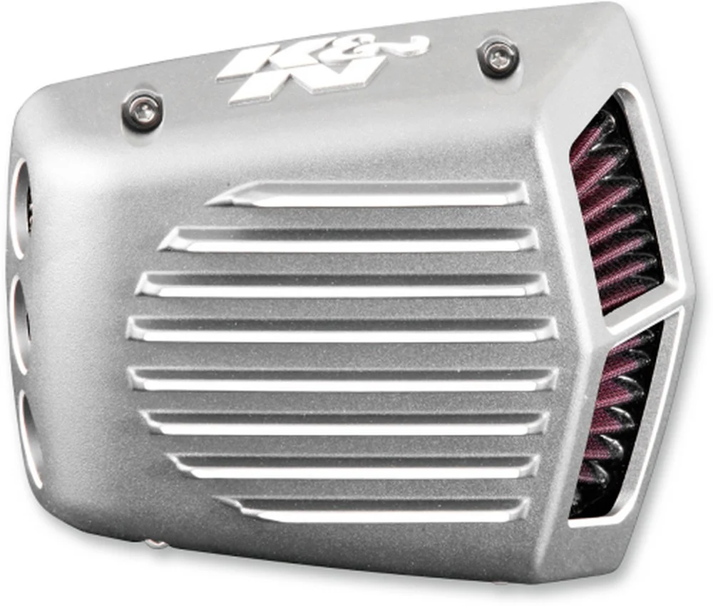 K&N Street Metal Shaker Air Intake System Silver (RK-3951S)