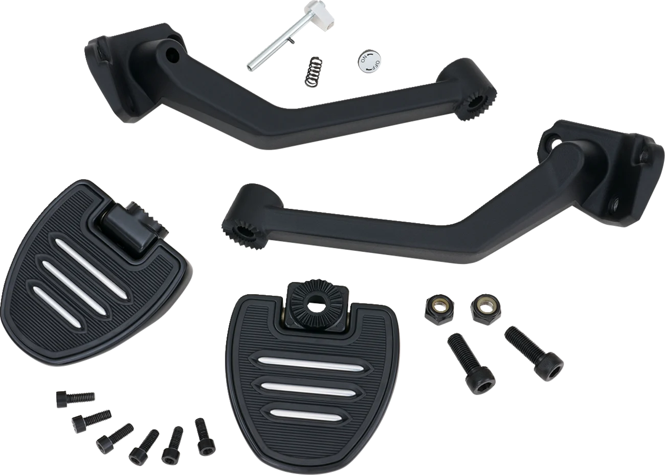 SHOW CHROME Adjustable Passenger Boards 41-413BK