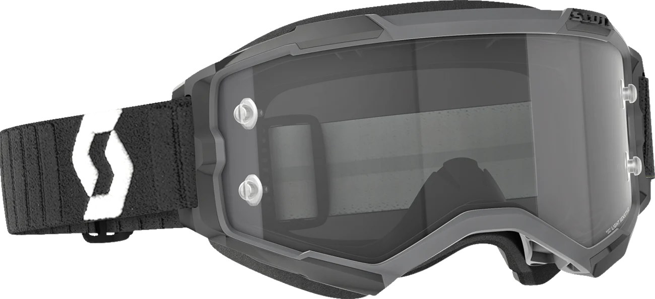 SCOTT Fury Light Sensitive Goggles - Black/Gray - Gray Works 272827-1001327