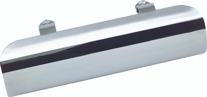 Bikers Choice Chrome Universal Heat Shield fits 1 3/4 Pipe Replaces H-D 65270-84T - 490151