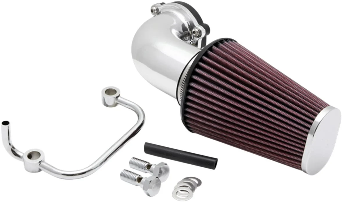 K&N RK-Series Aircharger Chrome Air Intake System (57-1126P)