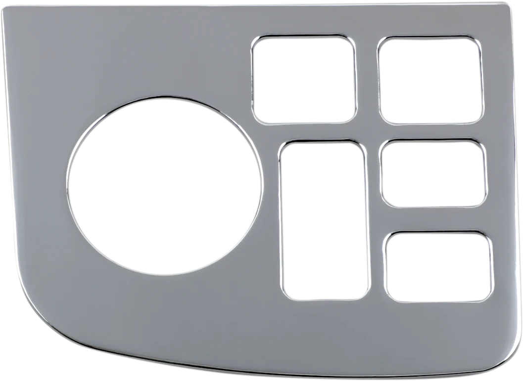 SHOW CHROME Left Control Panel Accent - Chrome 52-685