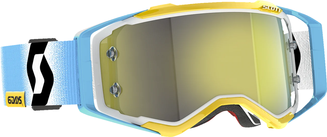 SCOTT Prospect Goggles - 6DAYS Argentina - White/Blue - Yellow 4196171029289