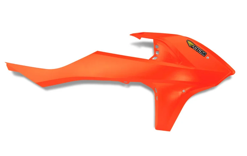 Cycra 16-18 KTM 125 SX Powerflow Radiator Shrouds - Orange - 1CYC-1901-22