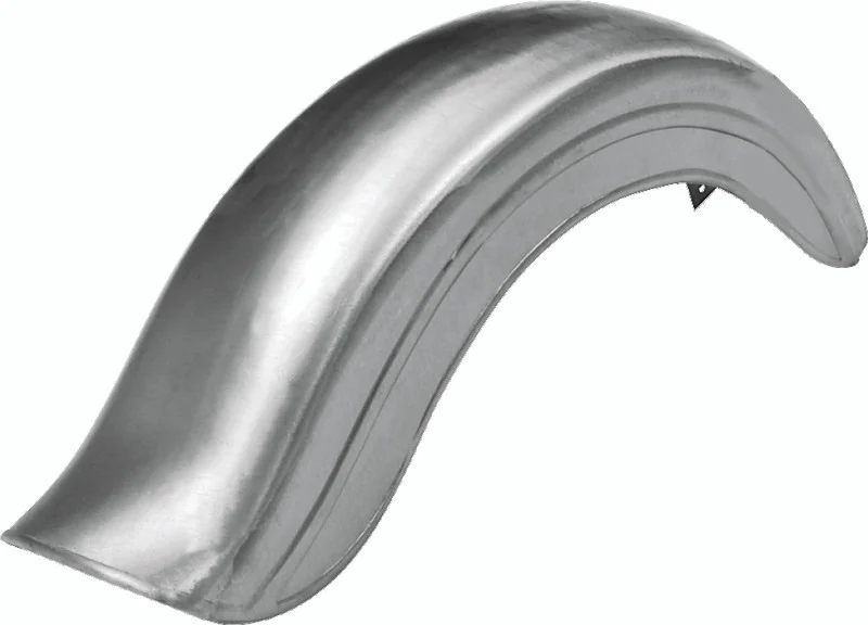 Bikers Choice Raw Fatbob Rear Fender Left Chain Cut Big Twin Custom - 492770