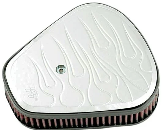 K&N Custom Intake Assembly Flame Chrome (RK-3925-1)