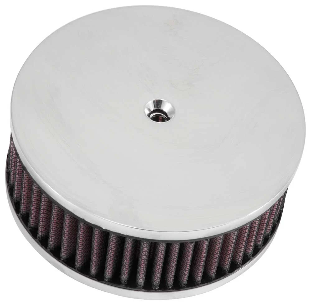 K&N Custom Chrome Air Cleaner Assembly (RK-3201)