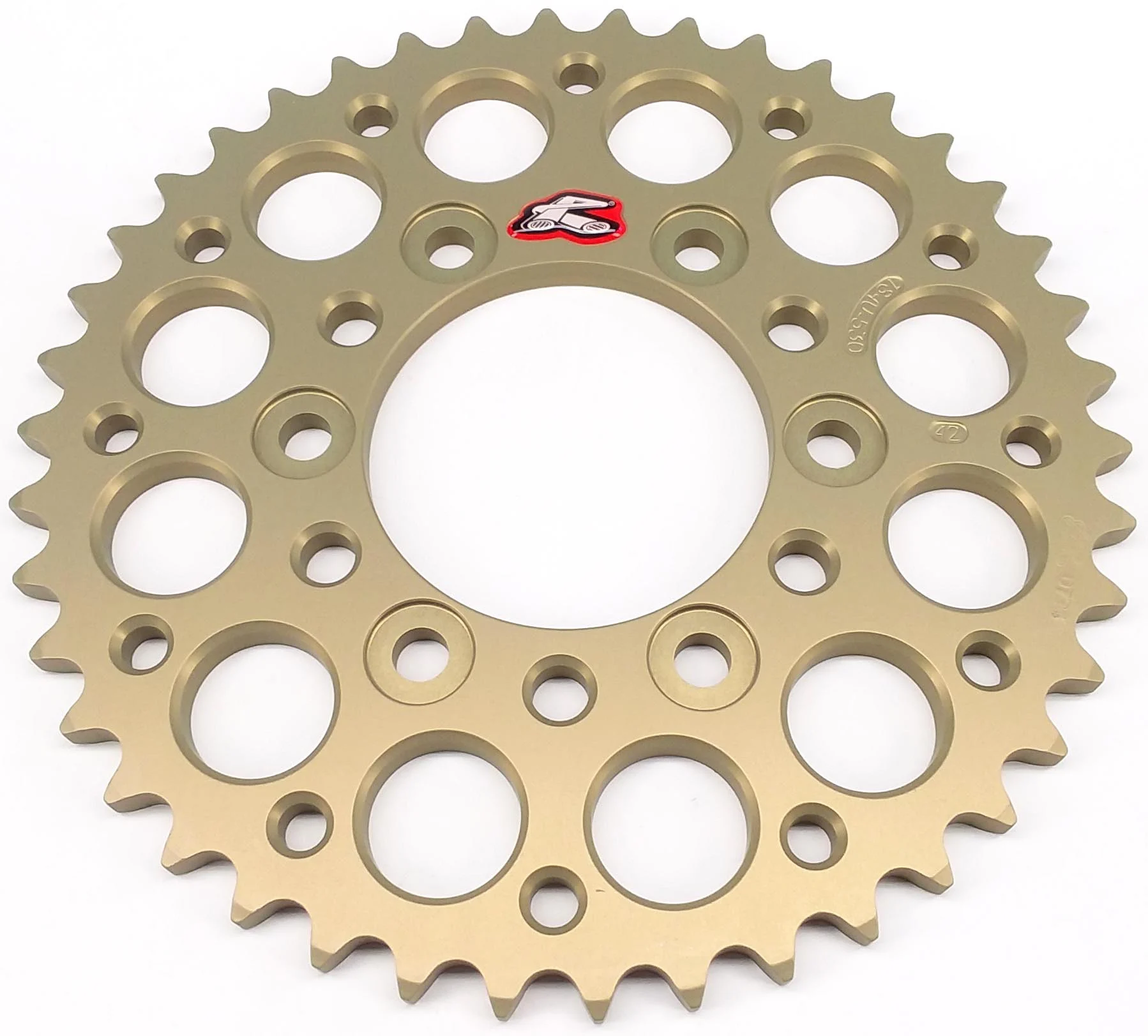 Renthal Ultralight Aluminum Rear Sprocket 42 Tooth (184U-530-42P-HA)
