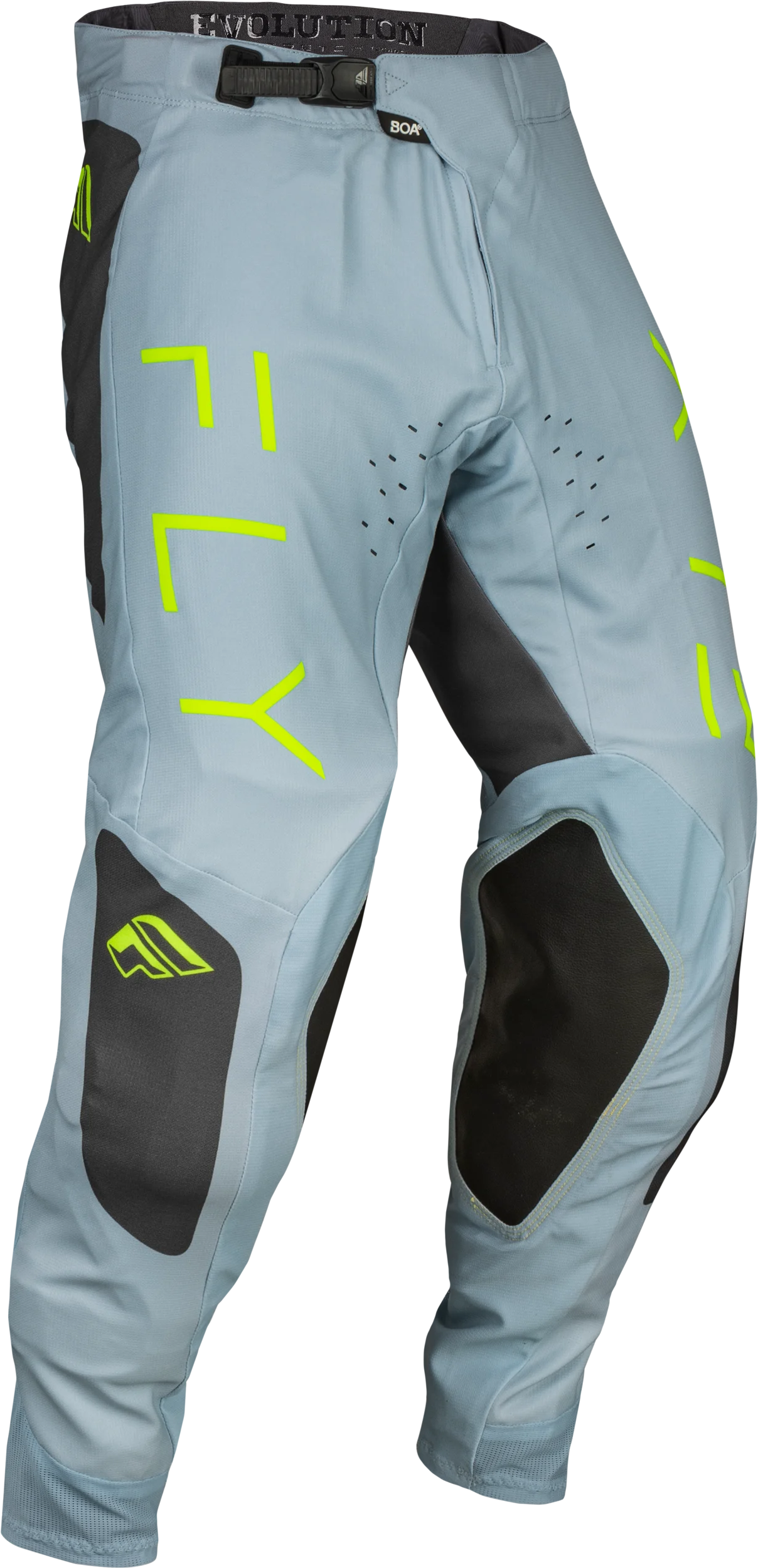 Evolution Dst Pants Ice Grey/Char/Neon Green Sz 36