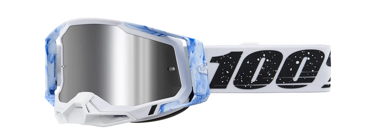 100% Racecraft 2 Goggles - Mixos - Silver Flash Mirror 50010-00020