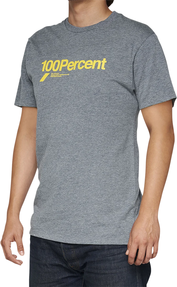 100% Bilto T-Shirt - Heather Gray - Large 32142-188-12