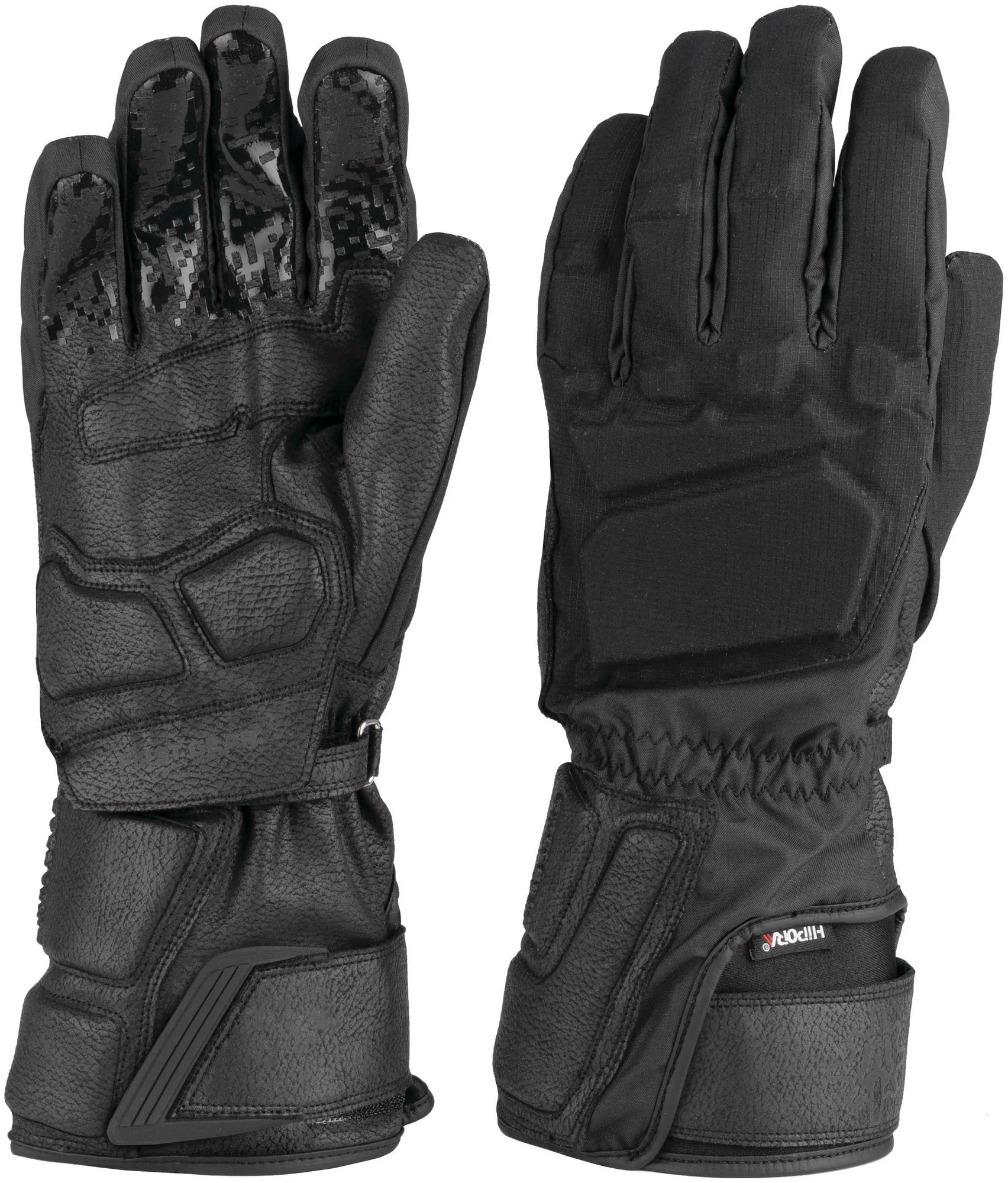 FirstGear Thermodry Mens Long Leather Motorcycle Gloves
