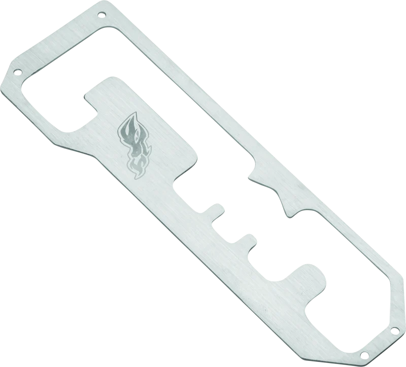 DragonFire Racing 19-25 Honda Talon Shifter Plate - Stainless Steel - 522635
