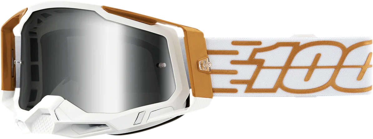 100% Racecraft 2 Goggles - Mayfair - Silver Mirror 50121-252-18