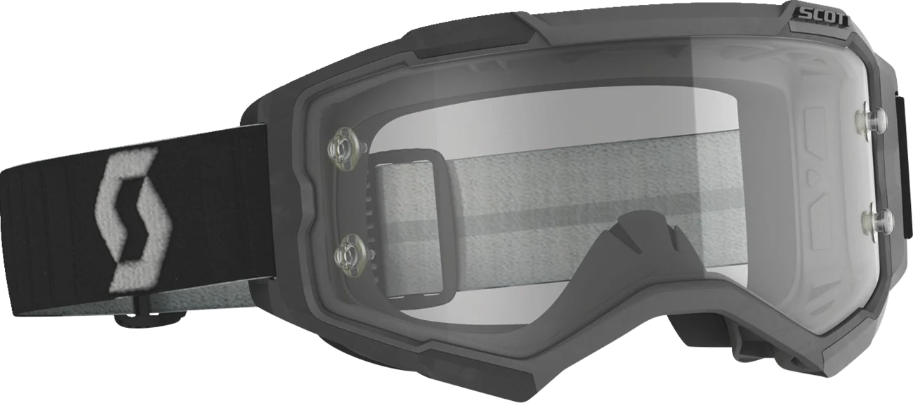 SCOTT Fury Goggle - Black/Gray - Clear Works 274514-1001113