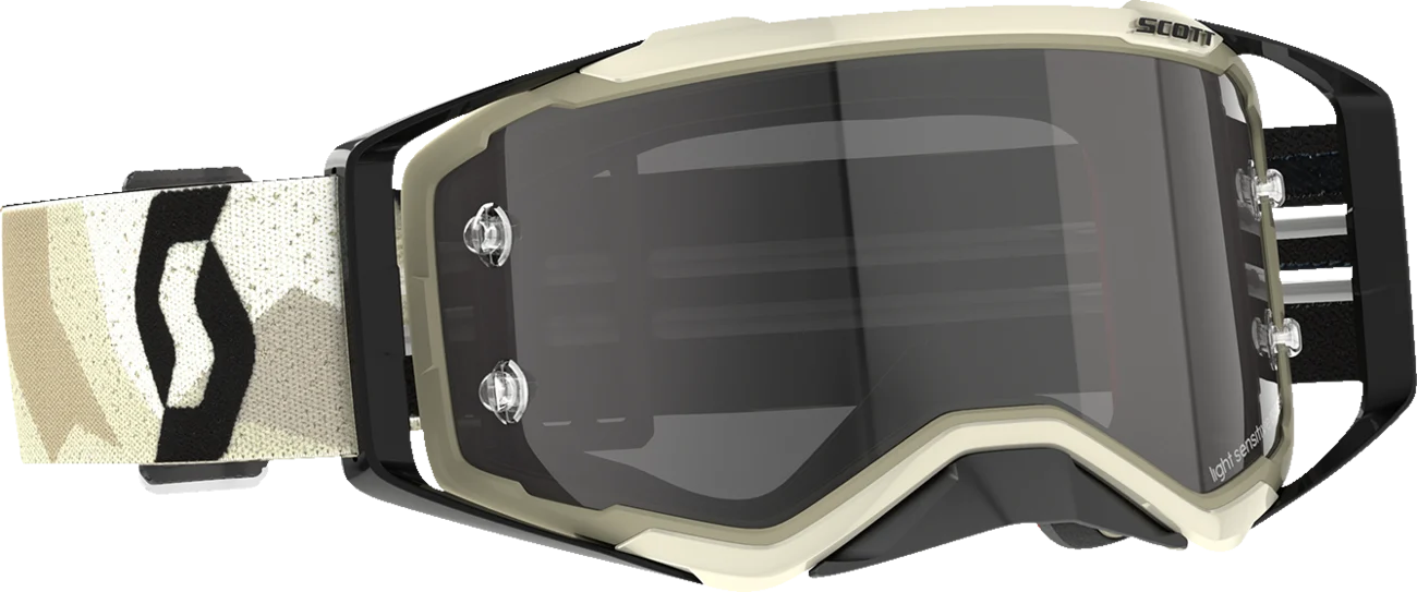 SCOTT Prospect Sand Light Sensitive Goggles - Camo Beige/Black - Gray Works 272826-7431327