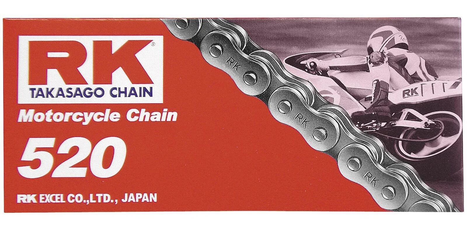 RK 520 RK-M Standard Chain 108 Links (520-108)