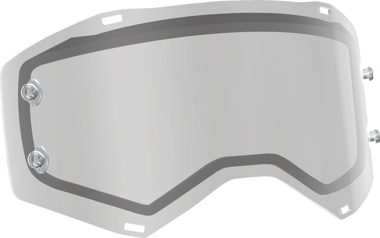 SCOTT Prospect/Fury Lens - Dual - WORKS - Anti-fog - Clear 265518-102