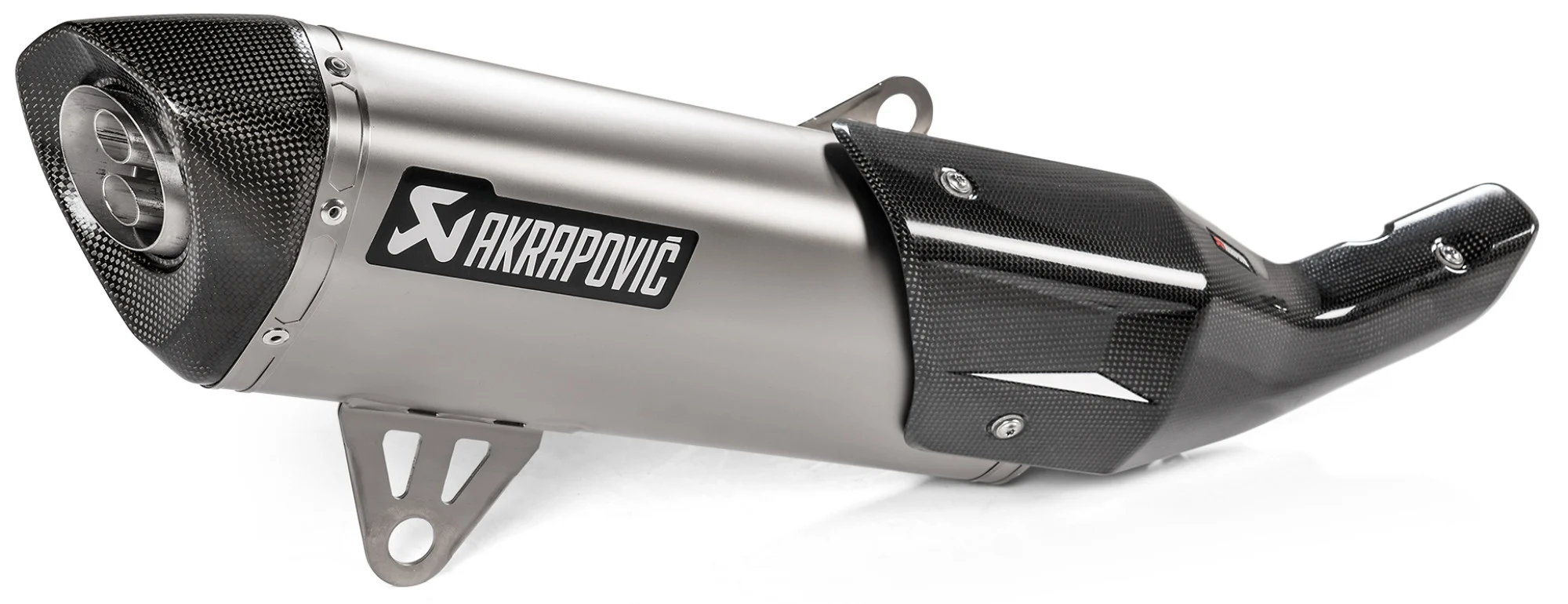 Akrapovic Titanium Slip-On Scooter Muffler (S-B4SO2-HRT)