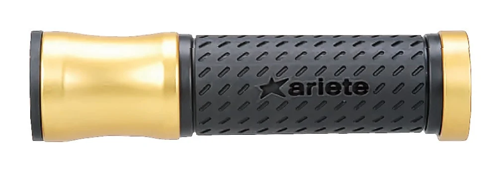 Ariete Alu-Rub Gold Perforated Grips (02631-GO)