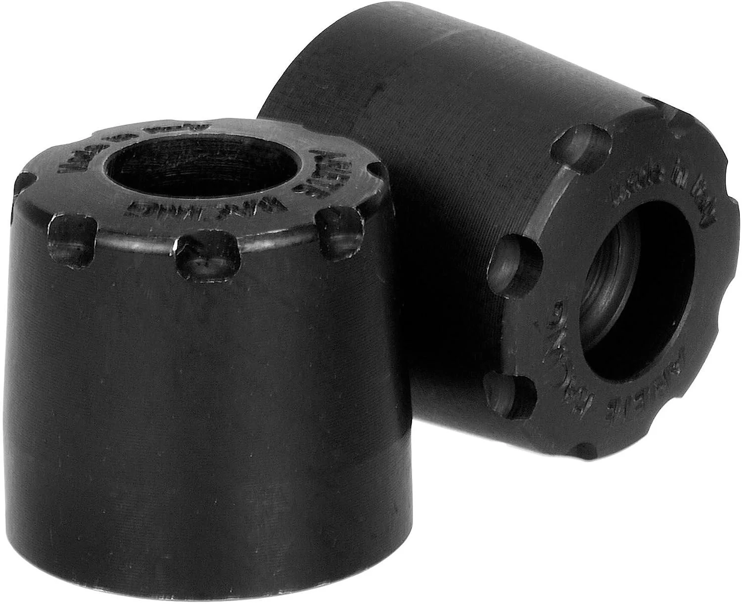 Ariete Alu-Rub Black Handlebar End Weights (12997/YARN)