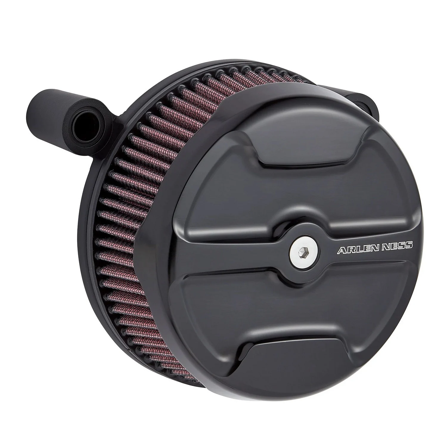 Arlen Ness Knuckle Stage 1 Big Sucker Black Air Cleaner (18-751)