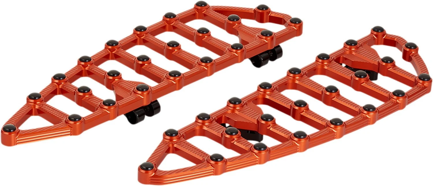 Arlen Ness Ness-MX Orange Floorboards (410-011)