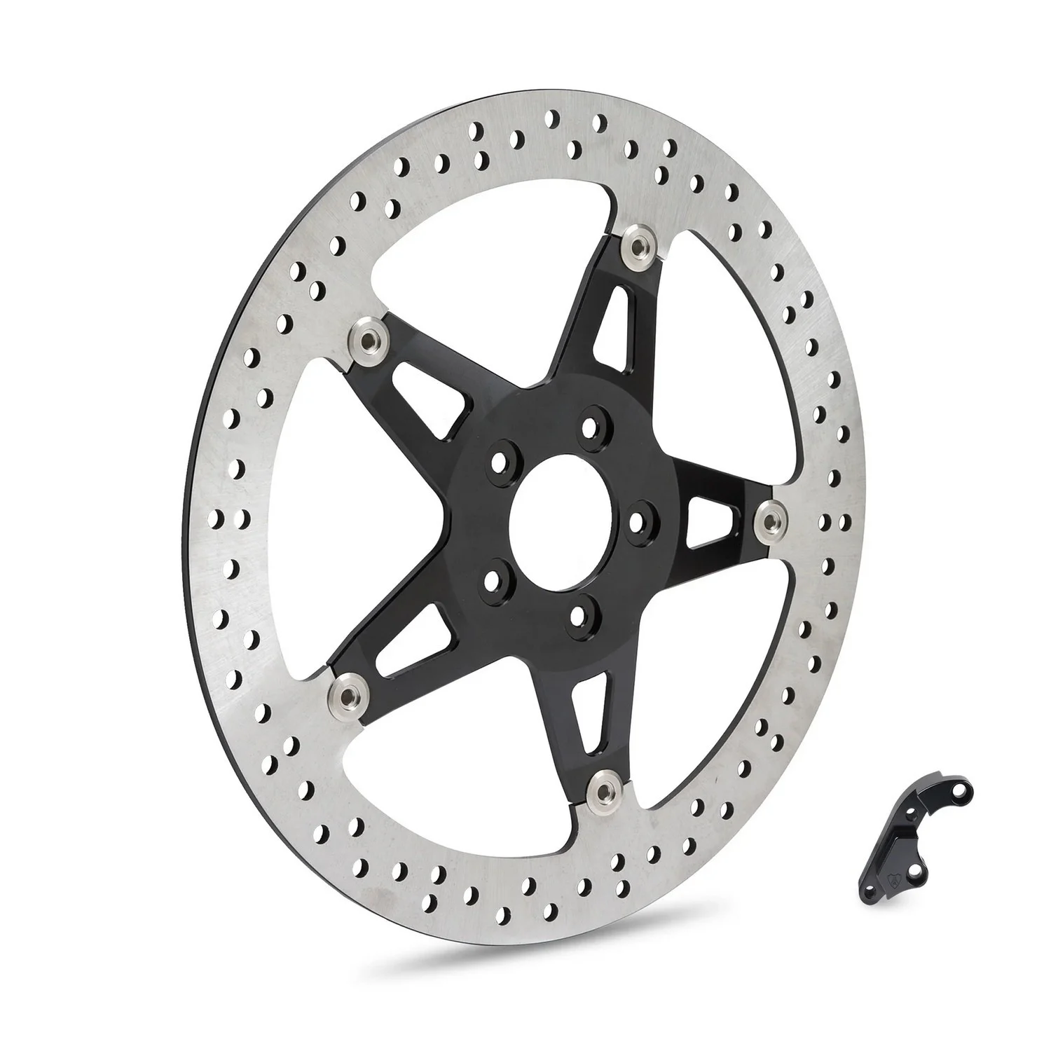 Arlen Ness 14" Big Left Front Brake Rotor for Hub Mount (02-920)