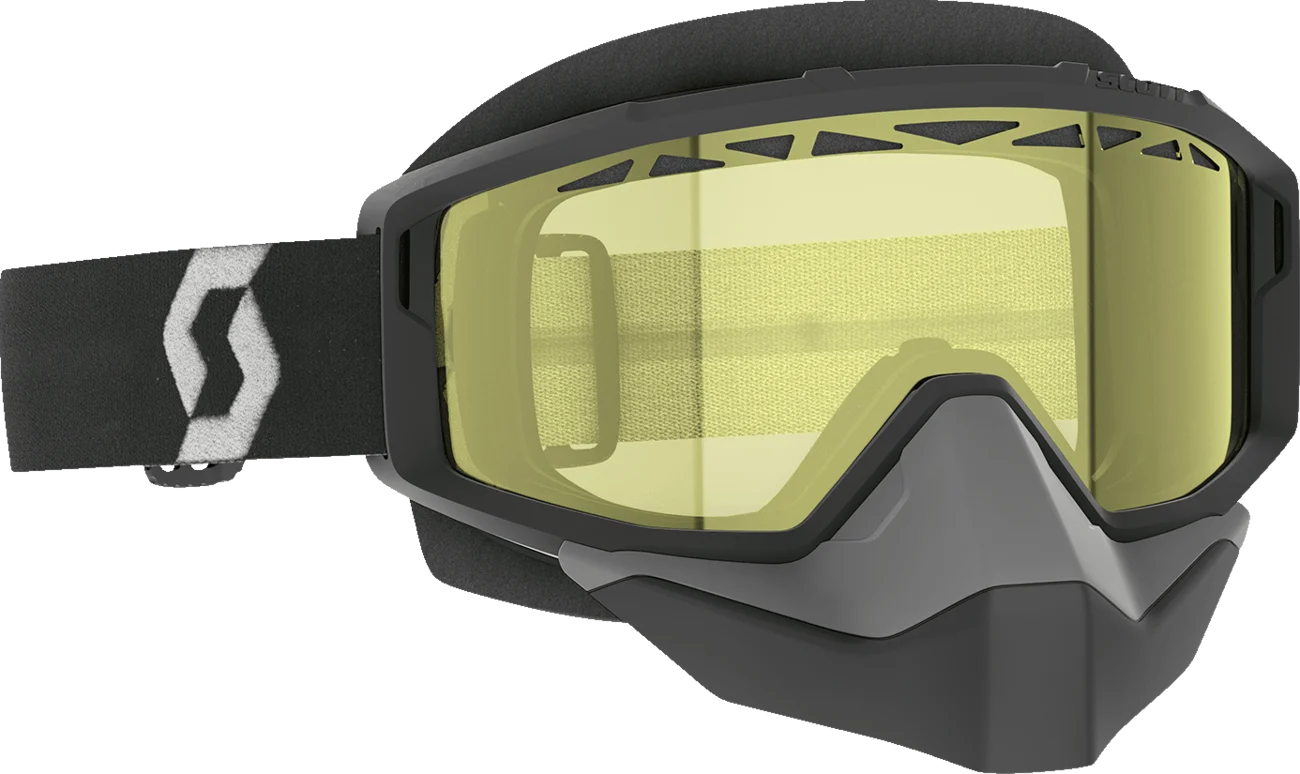 SCOTT Primal Snow Cross Goggle - Black/White - Yellow 278606-1007029