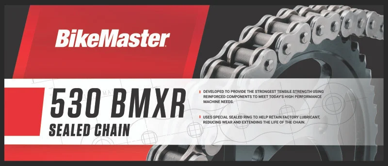 BikeMaster 530x100 BMXR X-Ring Chain - 197367