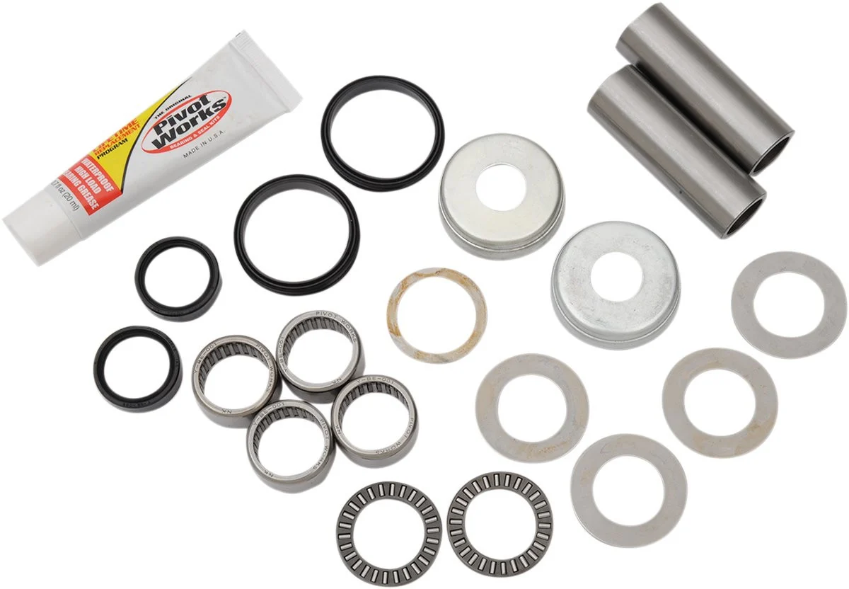 Pivot Works Swingarm Bushing, Bearing & Seal Rebuild Kit (PWSAK-Y04-001)